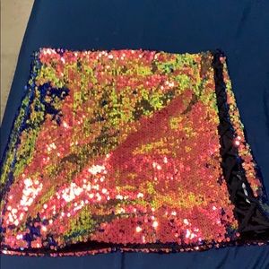 Sequin skirt